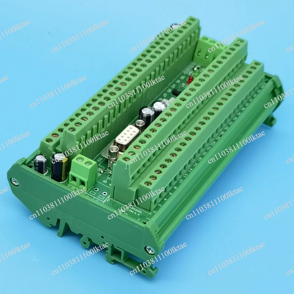 100-Channel Switch Acquisition Module R485 Communication Modbus Protocol Counting Automatic Upload PLC