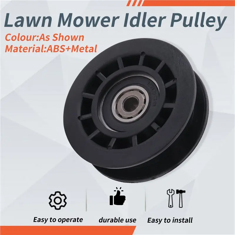 B62B-3X Idler Pulley For Husqvarna 587973001 Lawn Mower Idler Pulley Garden Tools Brand New High Quality Lawn Mower