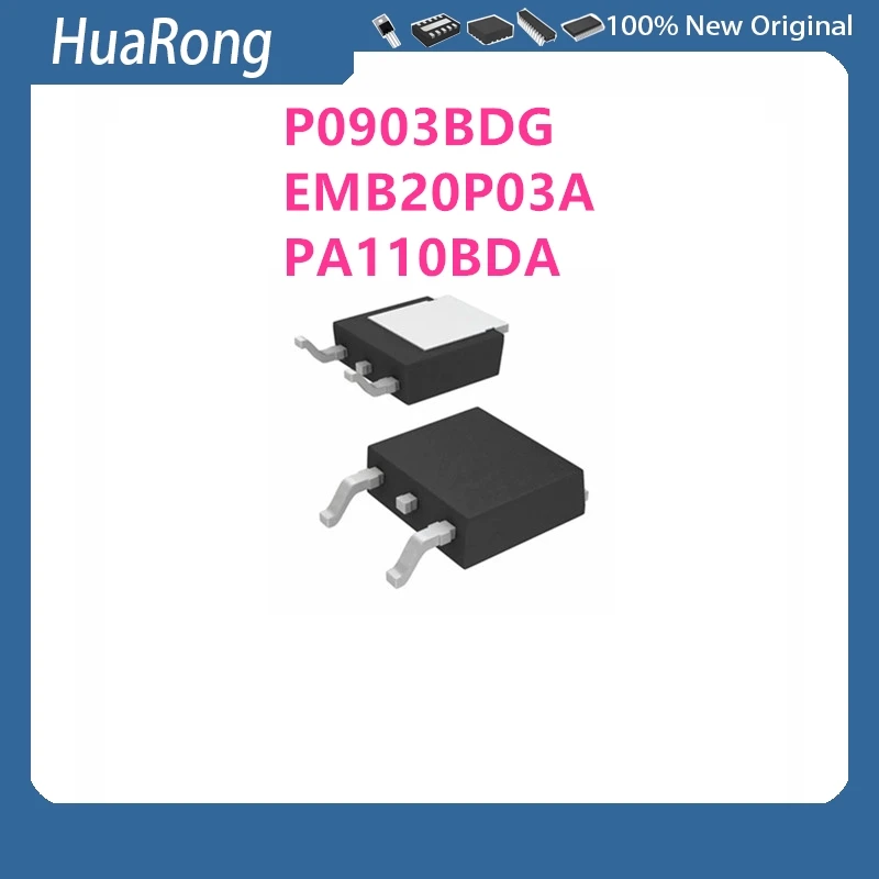 50Pcs/Lot P0903 P0903BDG EMB20P03A EMB20P03 PA110BD PA110BDA TO-252