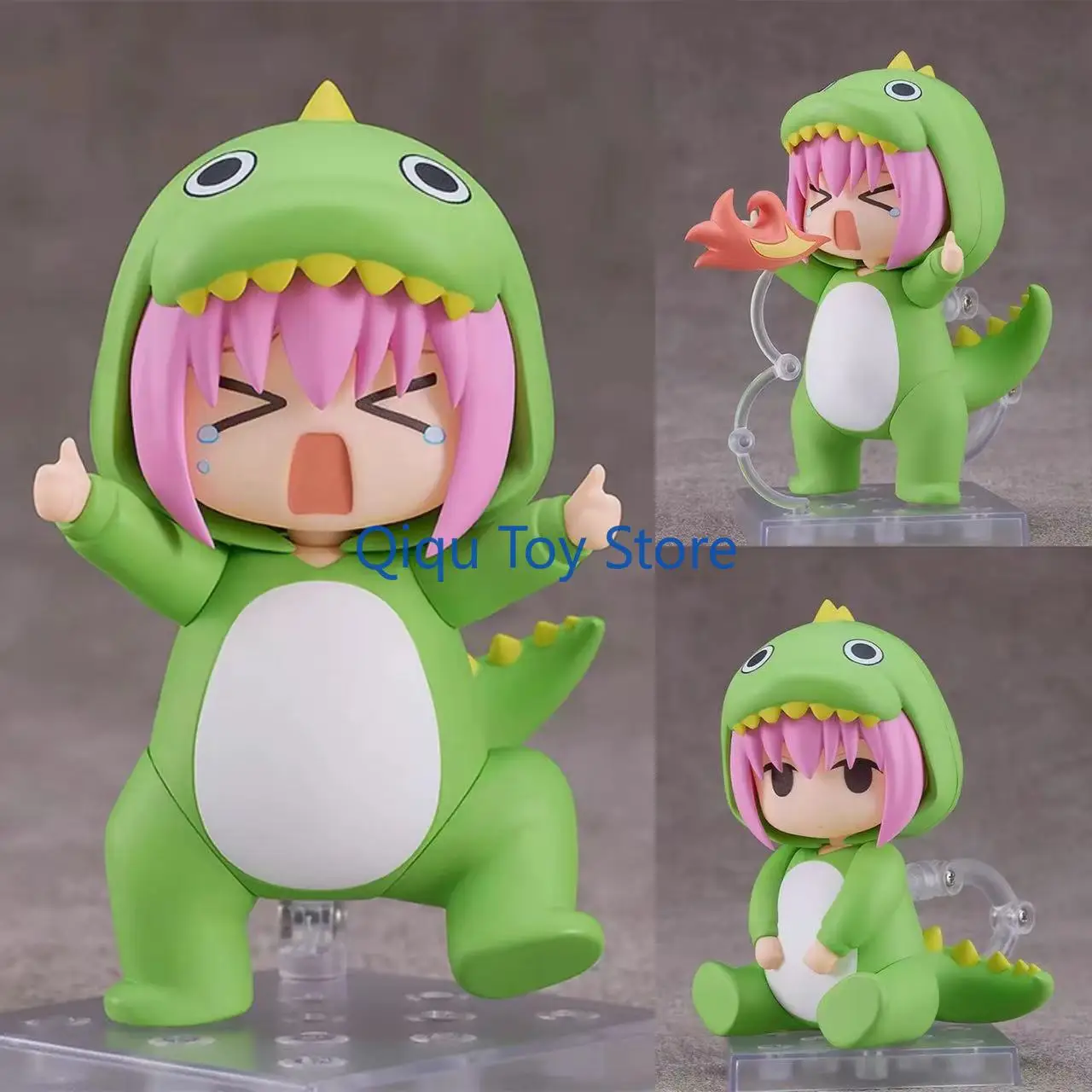 

Q version clay man lonely rock Goto single dinosaur green pink Bochi sauce admits desire monster hand-made can change face