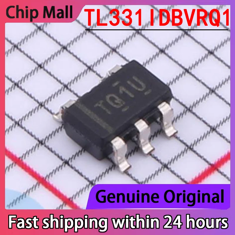 10PCS New TL331IDBVRQ1 Package SOT23-5 50nA Automotive Single Channel Differential Comparator Original Stock