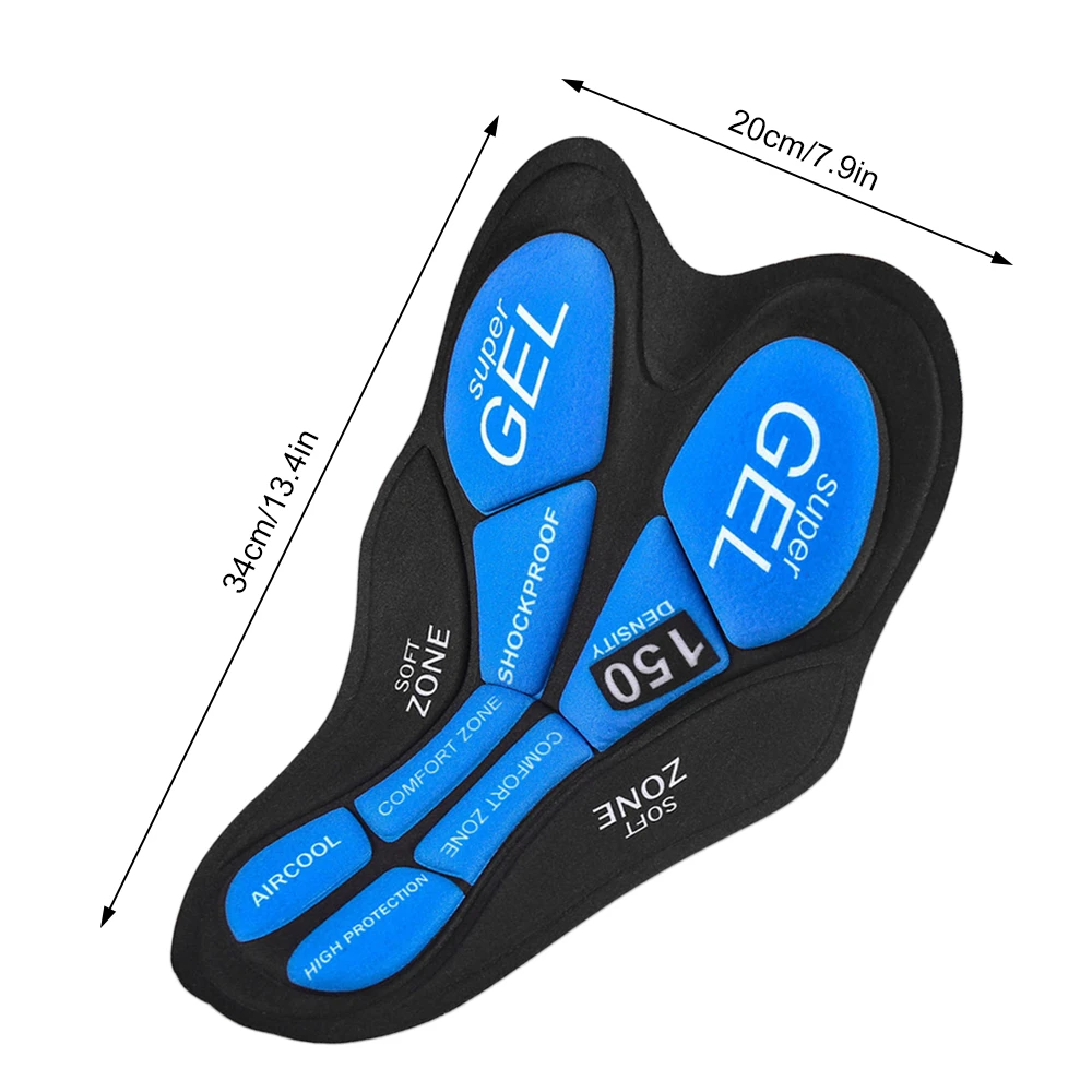 Shorts De Cyclisme Rembourrés Gel - Coussin Confort Pour Hommes Et Femmes - Shorts Vélo Sous-Vêtements