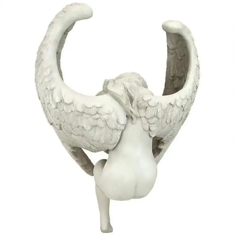 Estatua ángel redención decorativa para jardín y hogar - imagen 2