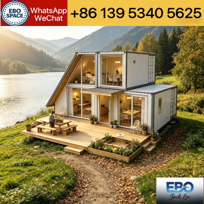 Luxury Apple Pod Prefabricated Capsule House Full Furnished Waterproof Mobile Cabin For Resort Glamping Homestay