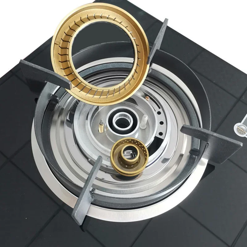 جديد المنزلية الفولاذ المقاوم للصدأ الموفرة للطاقة موقد غاز اليوسفي بطة شرسة النار موقد مزدوج موقد غاز طبيعي الغاز المسال Sto