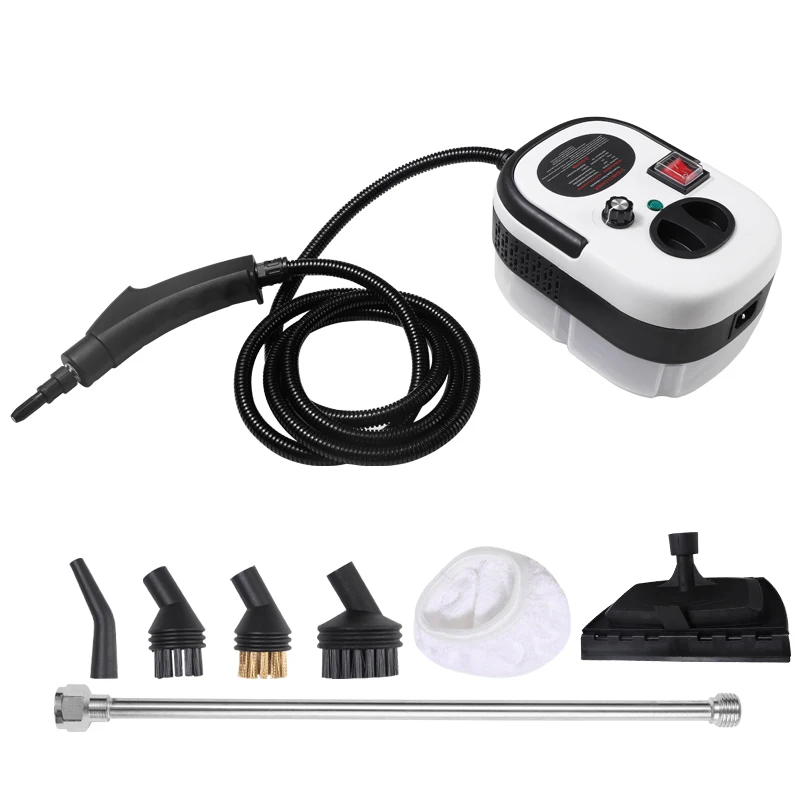 2500W Stoomreiniger Hoge Temperatuur Sterilisatie Drukreiniger voor Thuis, Vloer, Auto, Keuken, Airconditioning