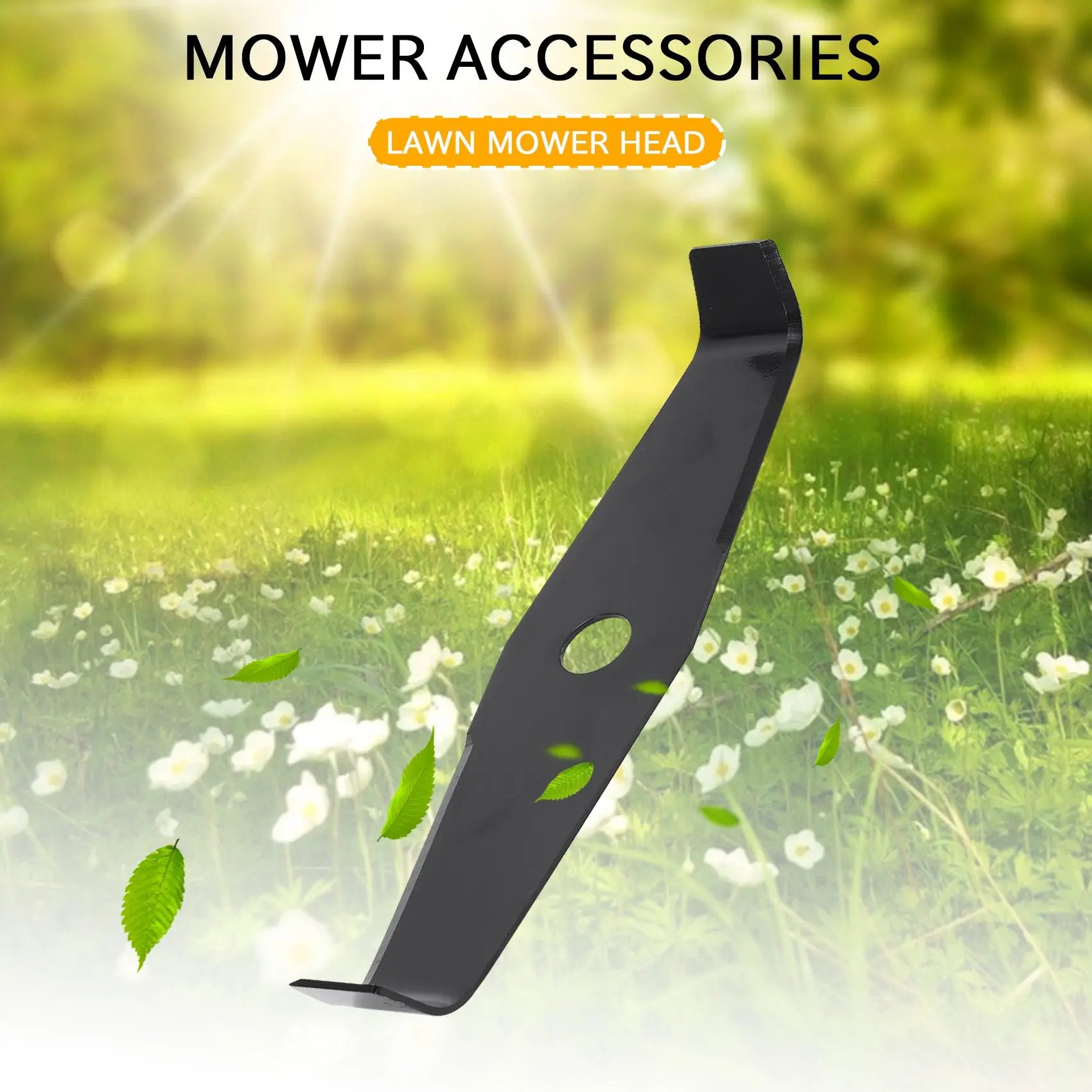 Brush Cutter Grass Trimmer Head Knife Cutting Steel Blade 2 Tooth 2T Trimmer Blade 305 X 25.4 X 3Mm for Bush Brushcutter