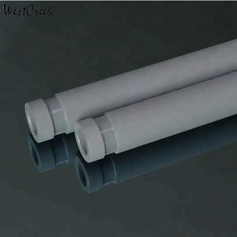 WESTCREEK Contact us for a quote Si3N4 Silicon Nitride Bonding SiC Silicon Carbide Thermocouple Protection Ceramic Tubes