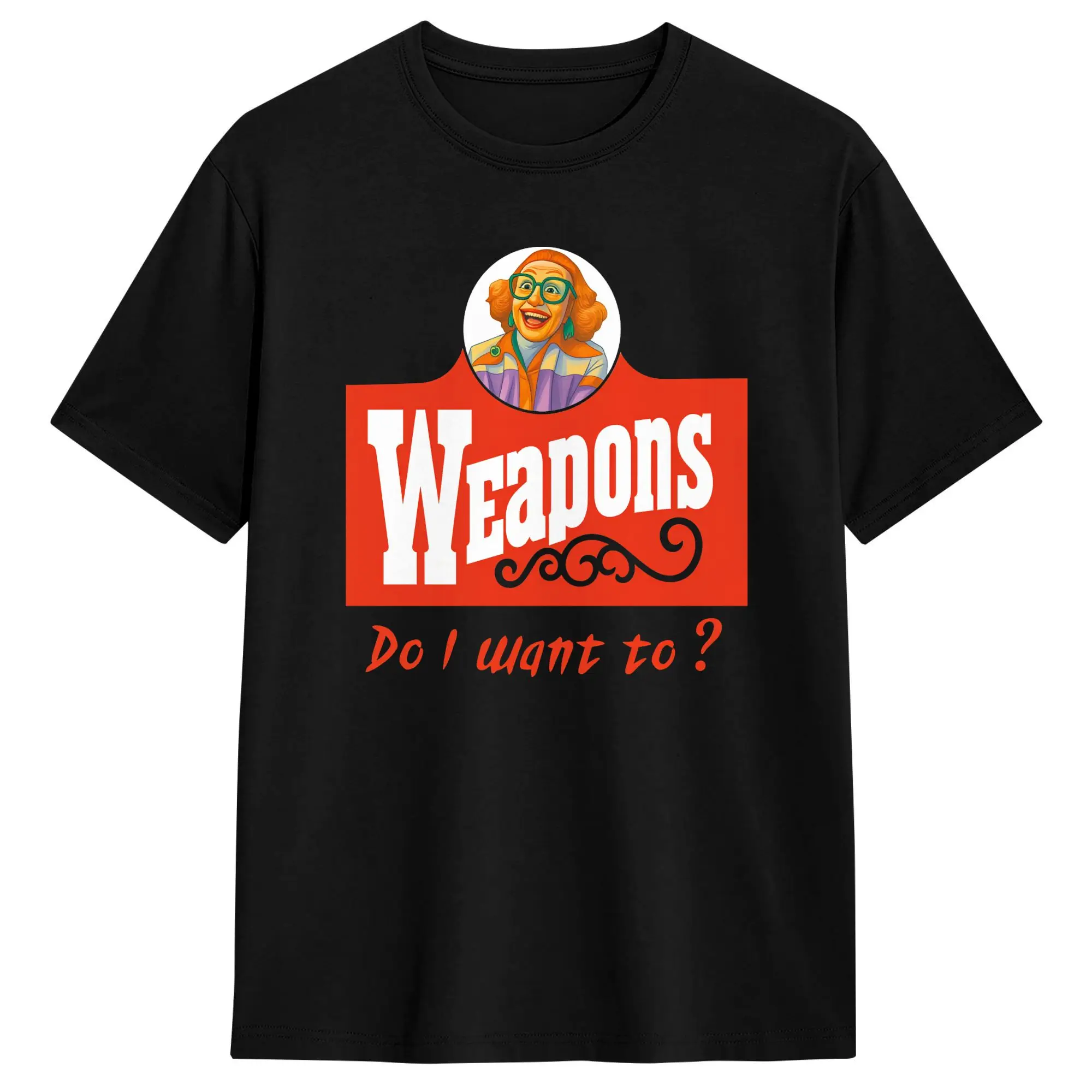 Weapons Horror Movie Marcus Miller Men T Shirt  Unique Tee Shirt Short Sleeve Round Neck T-Shirts 100% Cotton 4XL 5XL Clothes