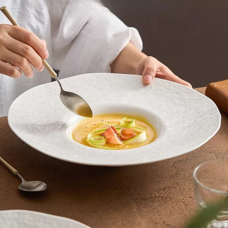 Straw Hat Dinner Plate Soup Plates Pasta Plates Western Steak Plate Fruit Bowl Salad Bowl Dessert Bowls Dim Sum Dish Snack Bowls