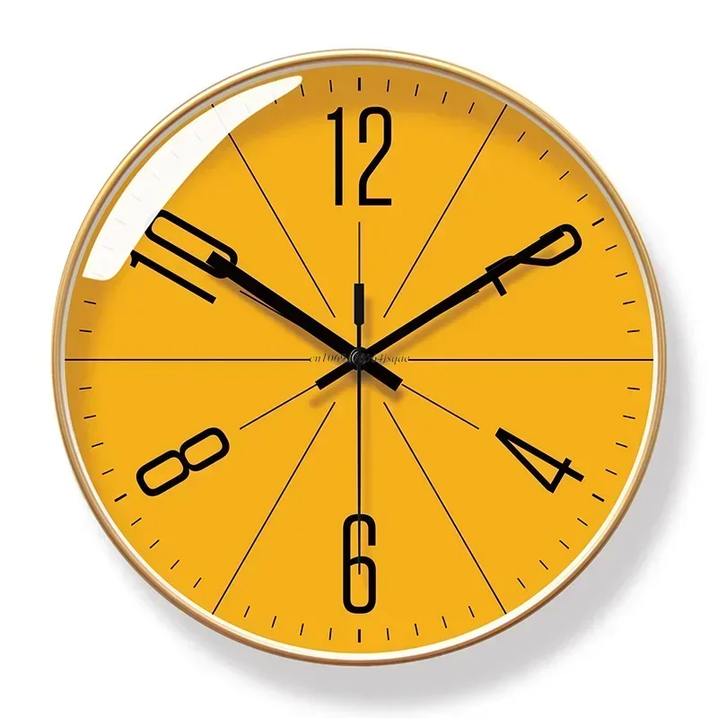 2025 Nordic Simple Wall Clocks Creative Personality Modern Wall Clock Mute Home Bedroom Restaurant Living Room Decoration Clock