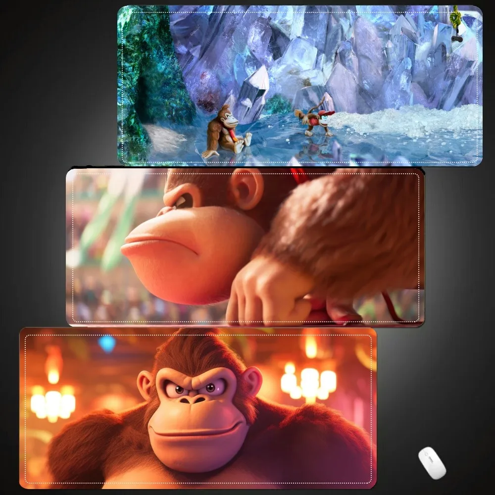 

D-Donkey K-Kong Mousepad Mouse Pad Laptop Gaming Accessories Mousepad Large Desk Mat Computer Gamer Keyboard Rug Carpet