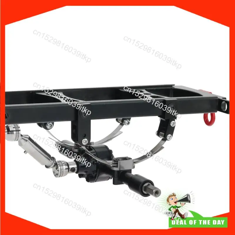 أغسطس 6X6 الصلب ورقة الربيع تعليق مجموعة امتصاص الصدمات ل WPL B16 B36 MN-77 Q60 Q63 Q64 FY004 6WD RC ترقيات السيارات