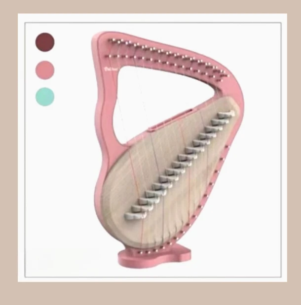 

Hooqu Double Row 15-string Harp