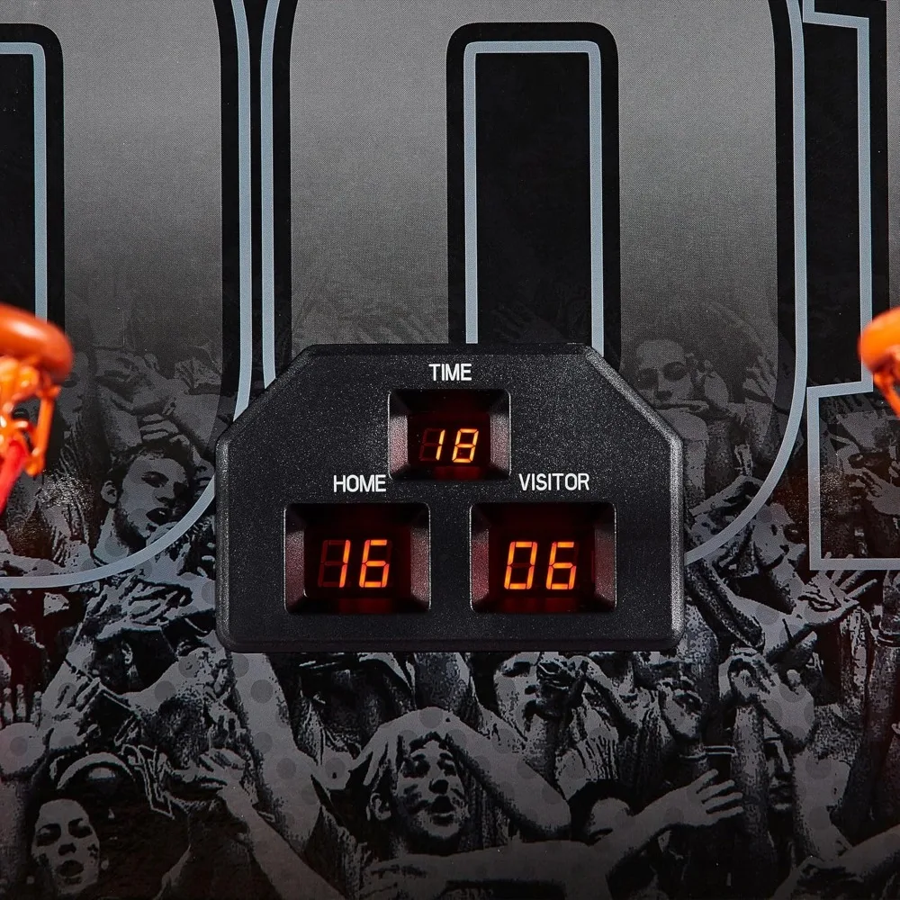 jogo de arcade de basquete interno para dois com fósforos pré-conjunto e scoreboard digital