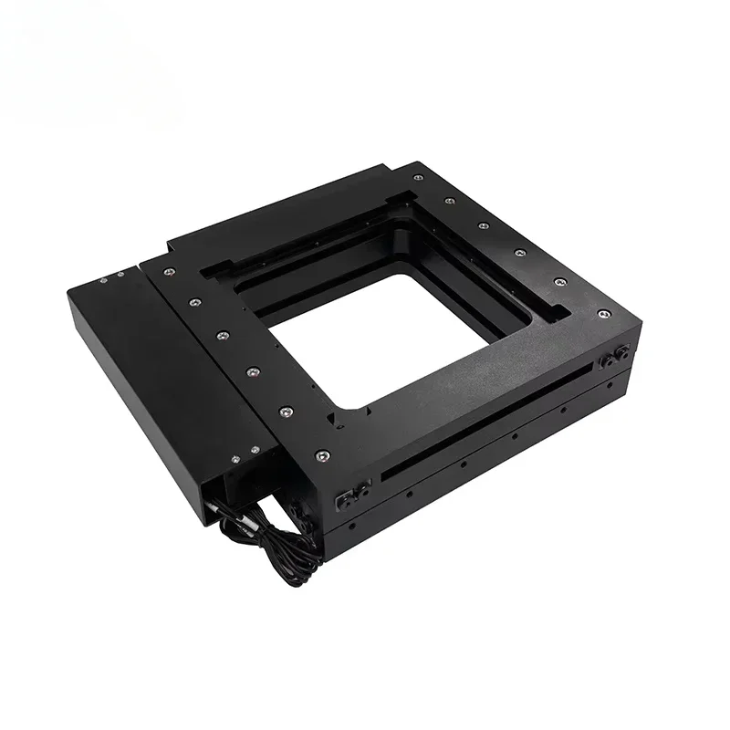 300mm XY Motorized Stage Electric Trimming Platform Aluminum Alignment Stage Motorized Stage for Laser Machine