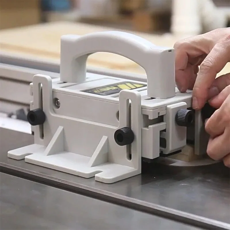 Saw Handle Inverted Table Saw Anti Cutting Protector Engraving Machine Band Saw Woodworking Push Ruler Safety Tool Diy