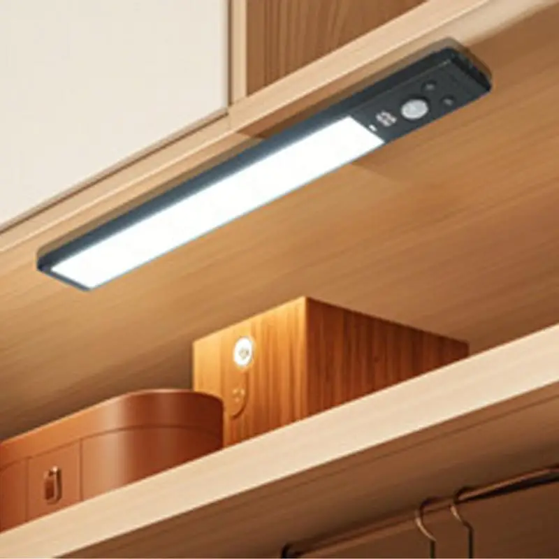 

Under Cabinet Light Rechargeable Lights Indoor Under Cabinet Ultra-Bright Led Lighting Bar for Closet Storeroom Basement Stairs