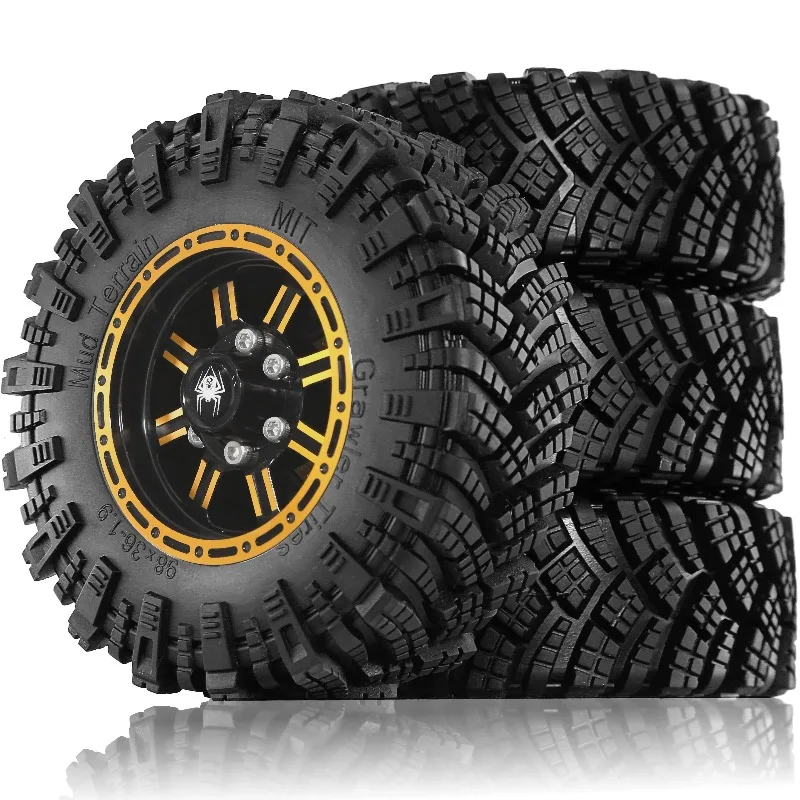 Juego De Llantas De Metal Beadlock De 1.9 Pulgadas Con Neumáticos De Goma De 98 Mm Para Vehículos Rc Crawler 1/10 Traxxas Trx4 Rc4Wd D90 D110 Axial Scx10 Mst, Piezas De Mejora. — -57%, 69.03€ Coupon, from 49.99€ – 57% descuento – €49.99