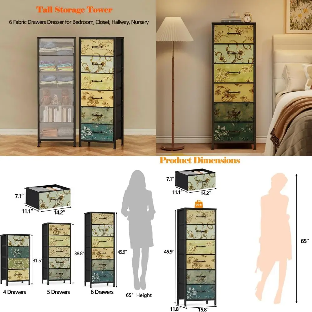 6-Shelf Vintage-Sty…