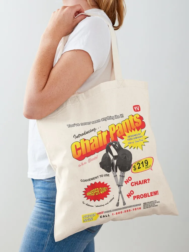 

Jury Duty Chair Pants Ad T-Shirt, Funny Advertising Shirt, Advertiser T Shirt, For Advertiser Shirt Advertsing Novelty Tote Bag