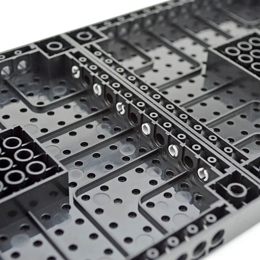 DIY Technical Assembles MOC Parts Special Particles 16x16x1 1/3 with Holes Brick Compatible with 65803 Base Building Blocks Toys