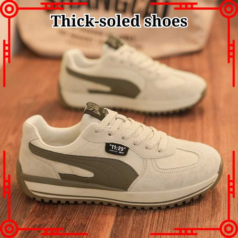 

Men Winter Casual Sports Shoe Style Sneakers Soft Bottom Comfortable Breathable No-slip Wear-resistant Rubber Sole Walking Shoes