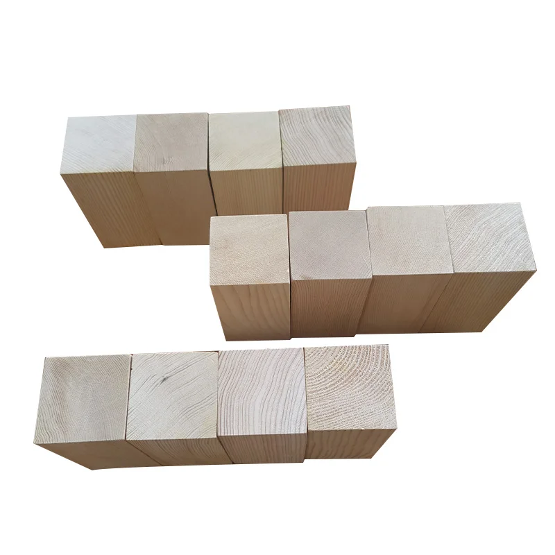 Square Wooden Dowel Rods, Square Wood Dowel Rods Wooden Sticks for Crafts, Unfinished Hardwood Sticks Wood Stri