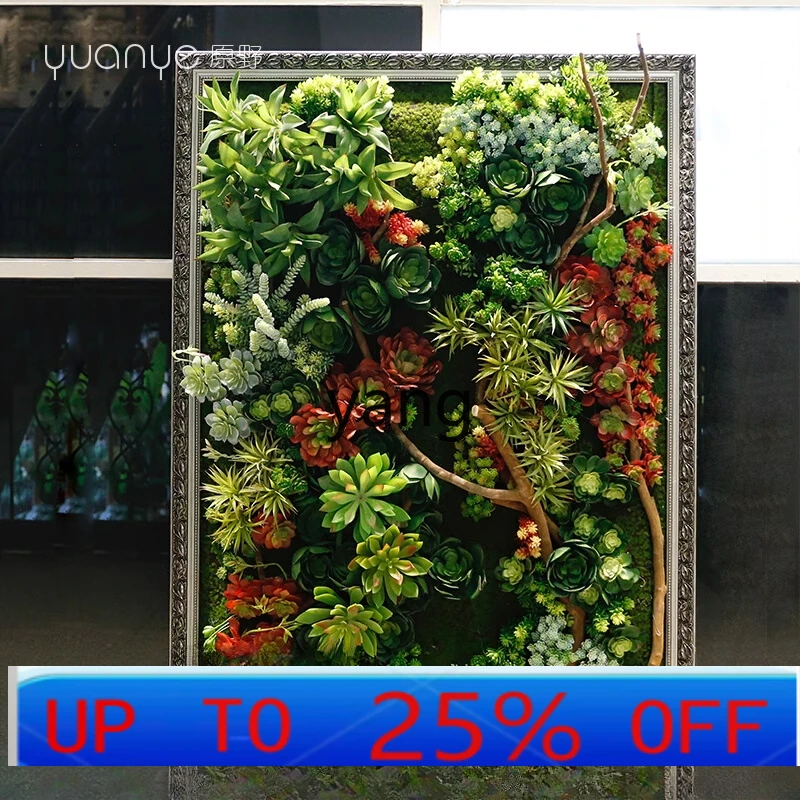 LTT European photo frame floral simulation flower decoration living room bedroom ornament set