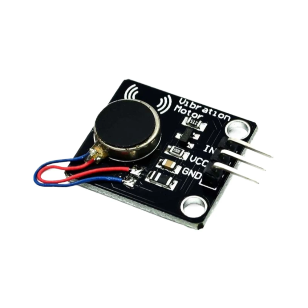 10pcs Vibration Motor Module DC Mini Phone Vibrator Alert for Arduino Smart Wearable Haptic Feedback