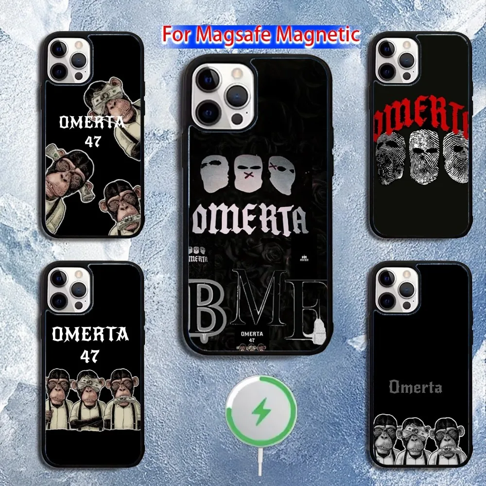 

Omerta Maes 47 Phone Case For iPhone 16,15,14,13,12,11,Pro,Max,Plus,Mini,Magsafe,Magnetic Wireless Charging Case