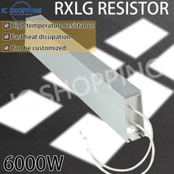 6000W RXLG Aluminum Shell Resistor Trapezoidal Resistor,for Brake,inverter,Elevator Electricity 10R 20R 30R 40R 50R 75R 100R
