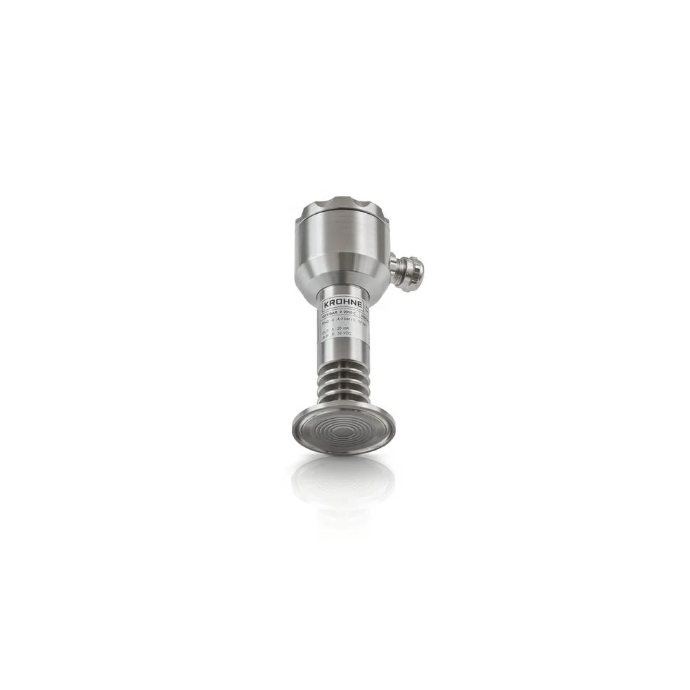 New Krohne OPTIBAR P 2010 Pressure transmitter for hygienic pressure and level applications