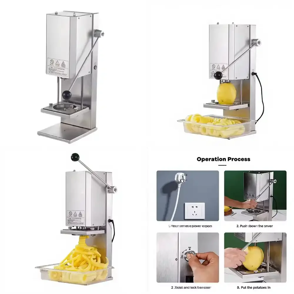 

Roll Fries Machine Power Potato Tower Machine, Twist Fries, Pot, Potato Wolf Potato