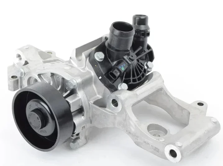 11518601366 Coolant Pump with Thermostat and Support fit for BMW F45 X1 X2 Mini 220I 225I B38 B48