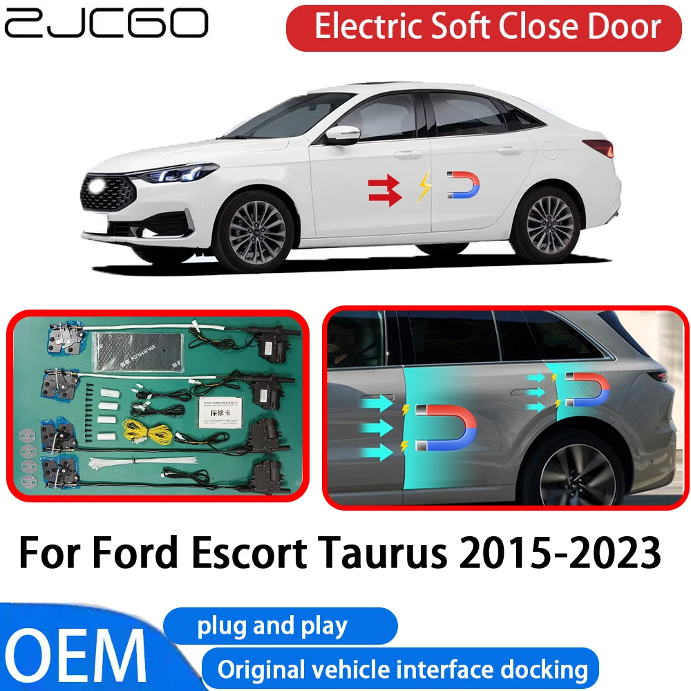 

for Ford Escort Taurus 2015-2023 Car Automatic Electric Soft Close Door Closer System OEM Plug and Play Comfort Closing