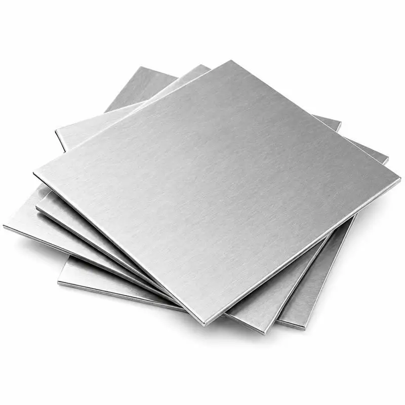 1pcs Stainlesss Steel Square Sheet Plate Thickness 0.1/0.2/0.5/0.8/1/1.5/2/3mm Flat Brushed Metal Polished