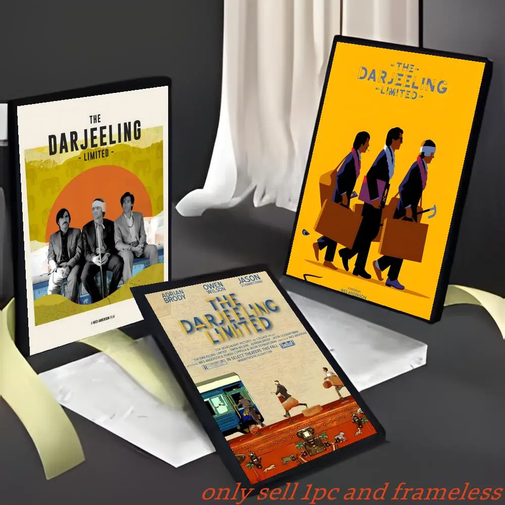 Road movie T-The Darjeeling Limited Poster Modern and Elegant Wall Stickers for Home Decor Living Room Dormitory Wall Art
