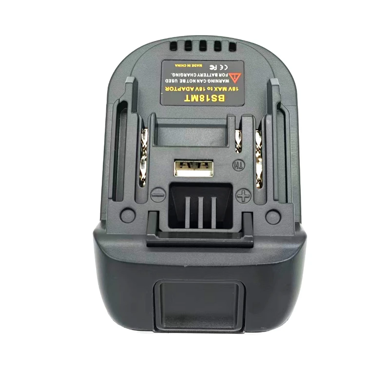 

For Bosch 18V Li-ion Batteries Converting To for Makita 18V Lithium Battery Power Tools Drills BS18MT Battery Adapter Converter
