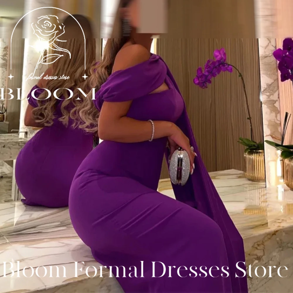 Bloom ที่กําหนดเอง Mermaid ชุดราตรีอย่างเป็นทางการ Saudi อาหรับชุดราตรียาวดูไบ Elegant Prom Gowns vestidos de Noche ผู้หญิง