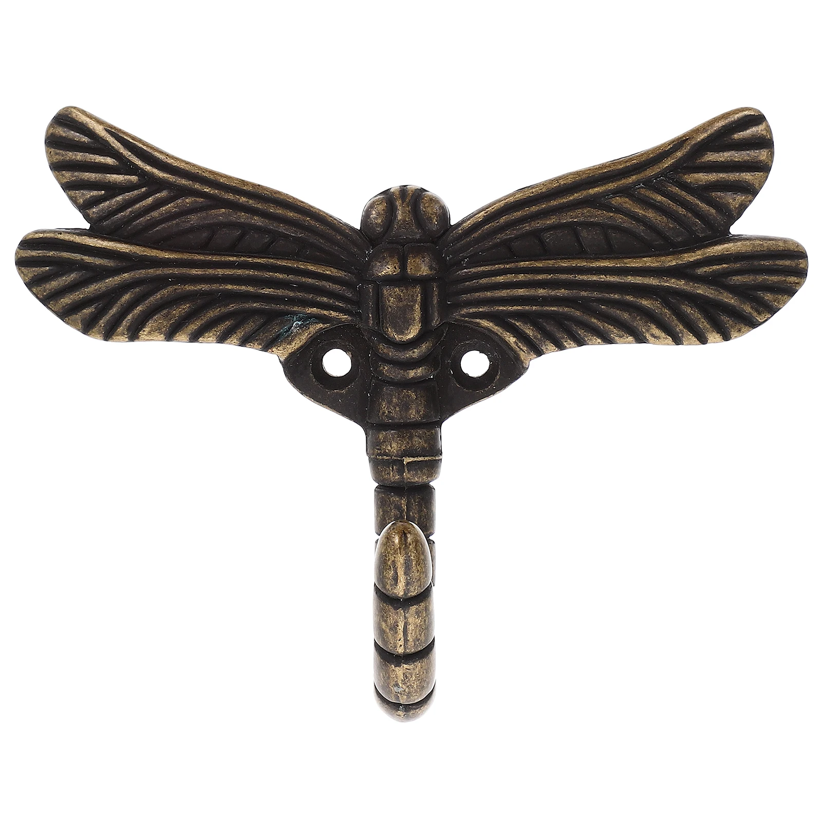 

Wall Hooks Heavy Duty Zinc Alloy Bronze Dragonfly Design for Clothes Towels Bathrooms Kitchens Hotels Storage