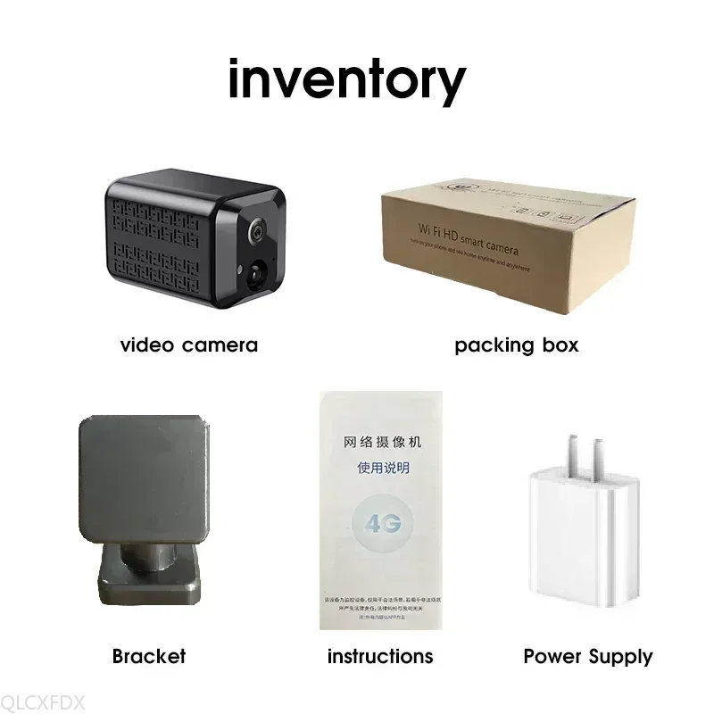 Mini cámara 4G SIM/Wifi, Monitor de seguimiento humano, visión nocturna, cámara IP CCTV de seguridad, cámara de vigilancia P2P, cámara de acción Espia