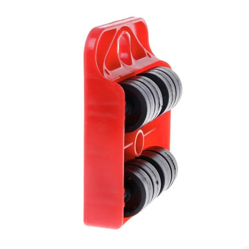 77JA 4pcsmoVes Công cụ nội thất vận chuyển Shifter chuyển bánh xe trượt slider con lăn HE