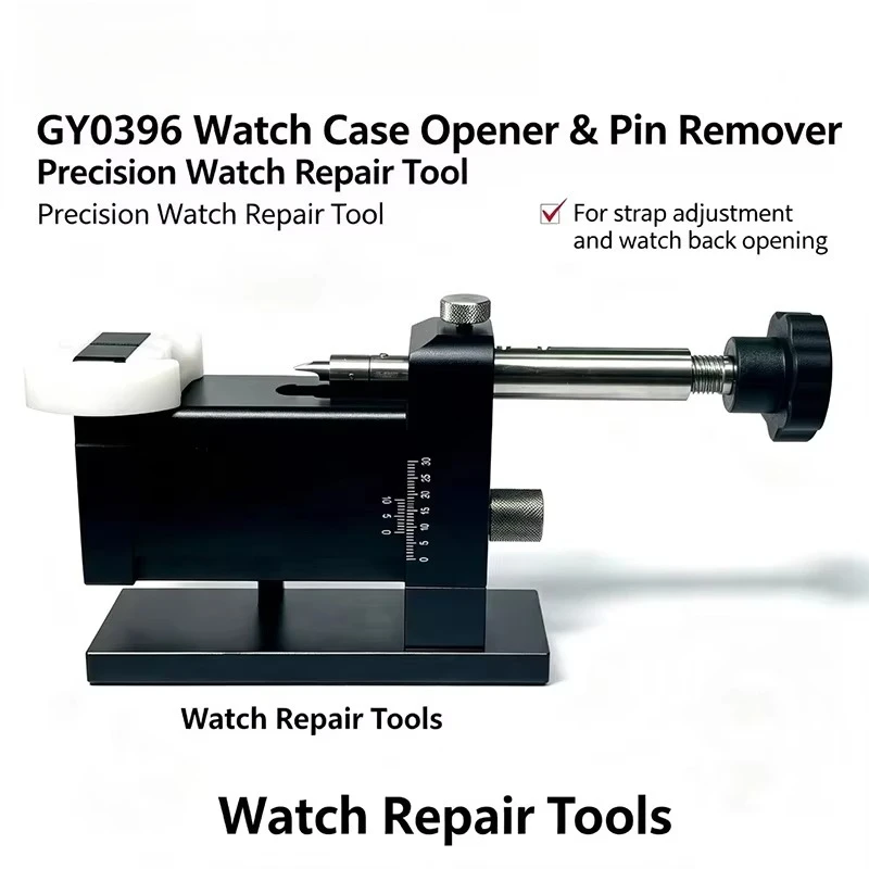 Multifunctional Watch Repair Tool Strap Pin Remover and Watch Back Cover Opener with Complete Punch Kit