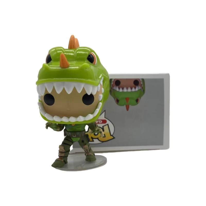 Fortnight Popstyle La fortaleza Noche Cráneo Trooper # 443 colección de figuras de acción de vinilo modelo juguetes para niños regalo de Navidad