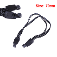 Elastic Carrier Rack Straps Bicycle Luggage Rope Elastic Rubber Belt Buckle Rope Belt With Hook Mountain Road Bike Bag Accessory