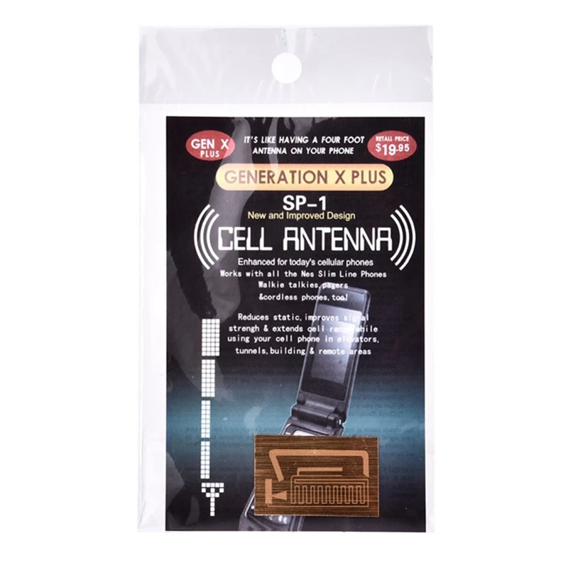 10 Uds SP-1 amplificador de antena de mejora de señal de teléfono móvil para exteriores pegatinas mejoradas herramientas de Camping amplificador de señal