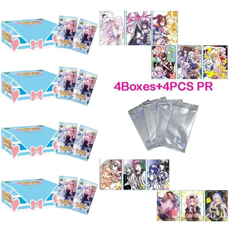 4Boxes Wholesale Price Goddess Story 5m06 Collection Card Waifu Card ACG TCG Swimsuit Bikini Booster Box Doujin Toys Hobby Gift