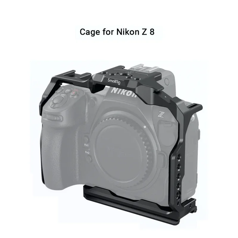 

SmallRig 3940 Z8 Camera Cage for Nikon Z8 with Quick Release Plate for Arca-Swiss for Bird Shooting Commercial Filming