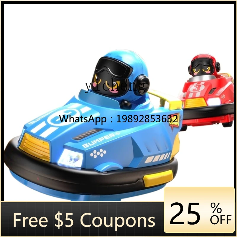 Remote Control Bumper Car Toy Car Birthday Gift for Boy Parent-Child Double Battle Children Remote Control Car